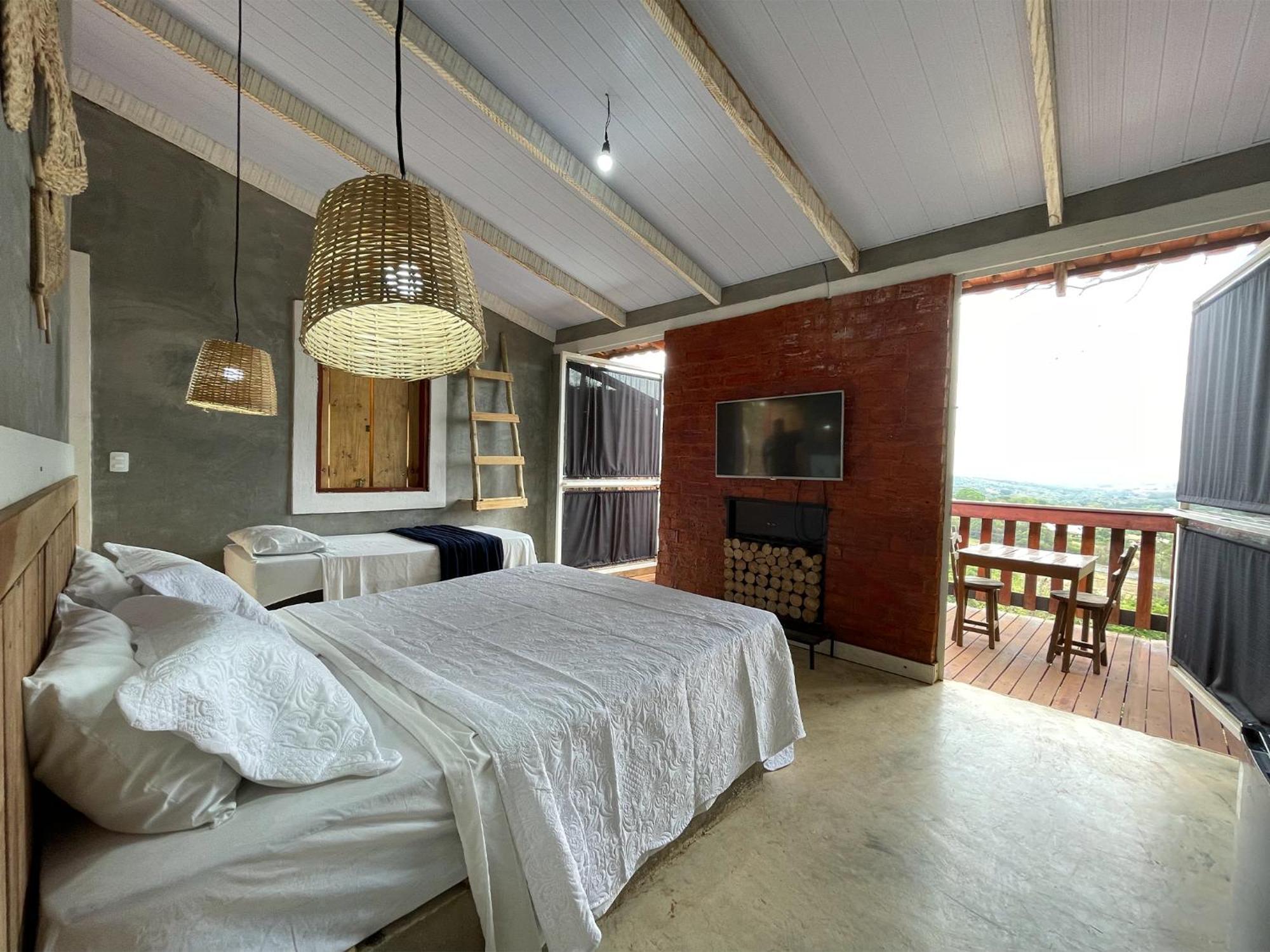 Ranchos 30 Hotel Fazenda Hidrolandia  ภายนอก รูปภาพ