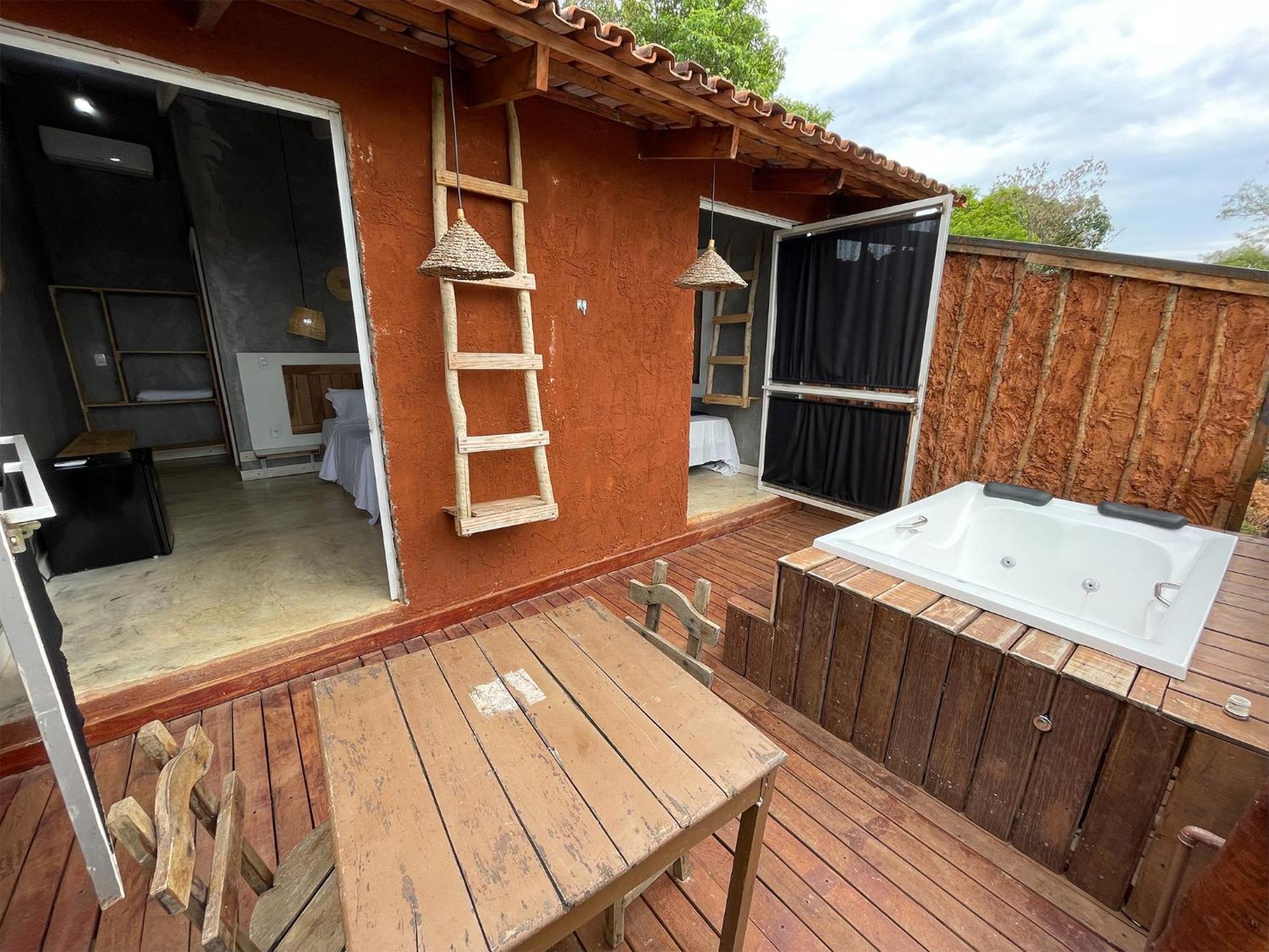 Ranchos 30 Hotel Fazenda Hidrolandia  ภายนอก รูปภาพ
